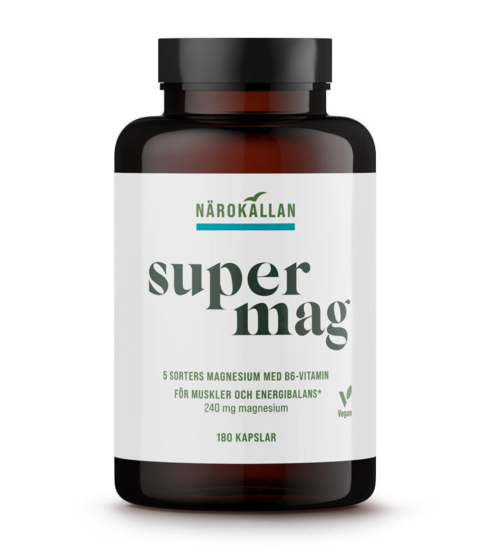 Närokällan Super Mag 180 kapslar