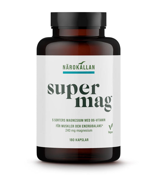 Närokällan Super Mag 180 kapslar