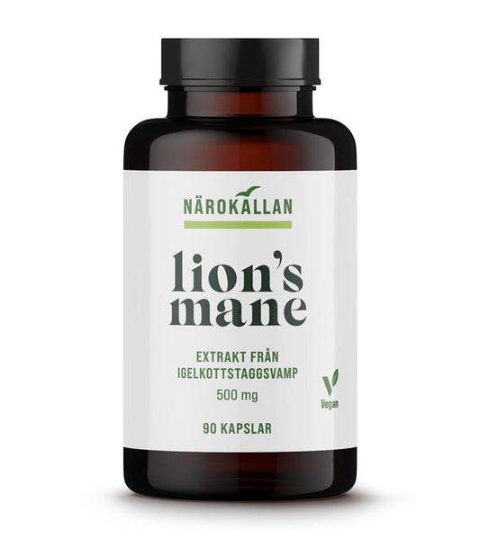 Närokällan Lions Mane 90 kapslar