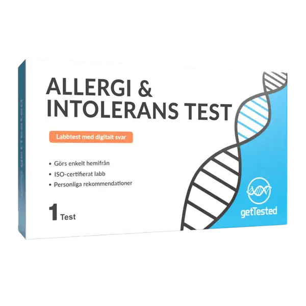 Allergi + Matintolerans Test | GetTested