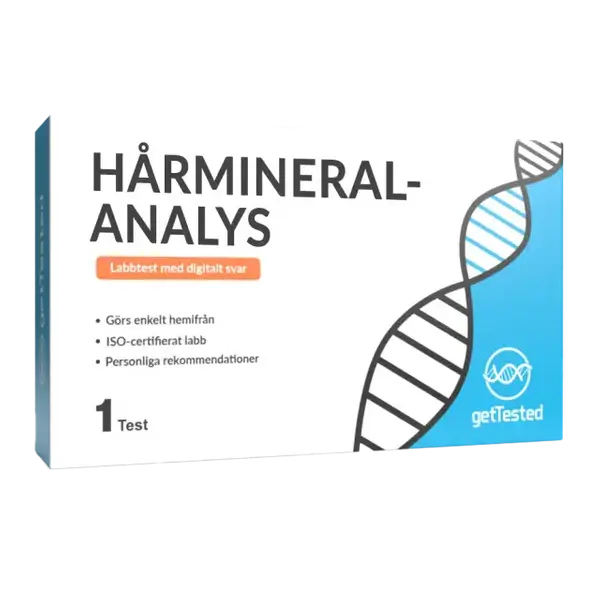 Hårmineralanalys | GetTested