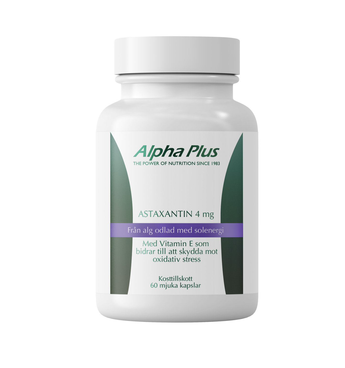 Alpha Plus Astaxantin 4mg 60 kapslar