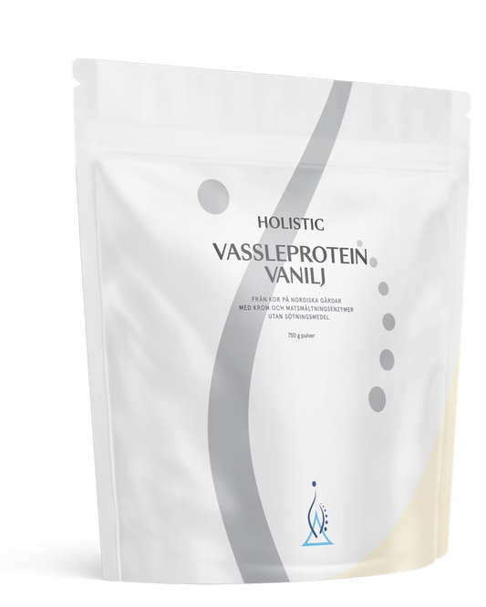 Holistic Vassleprotein Vanilj 750 g