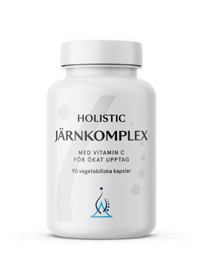 Holistic Järnkomplex 25 mg, 90 kapslar